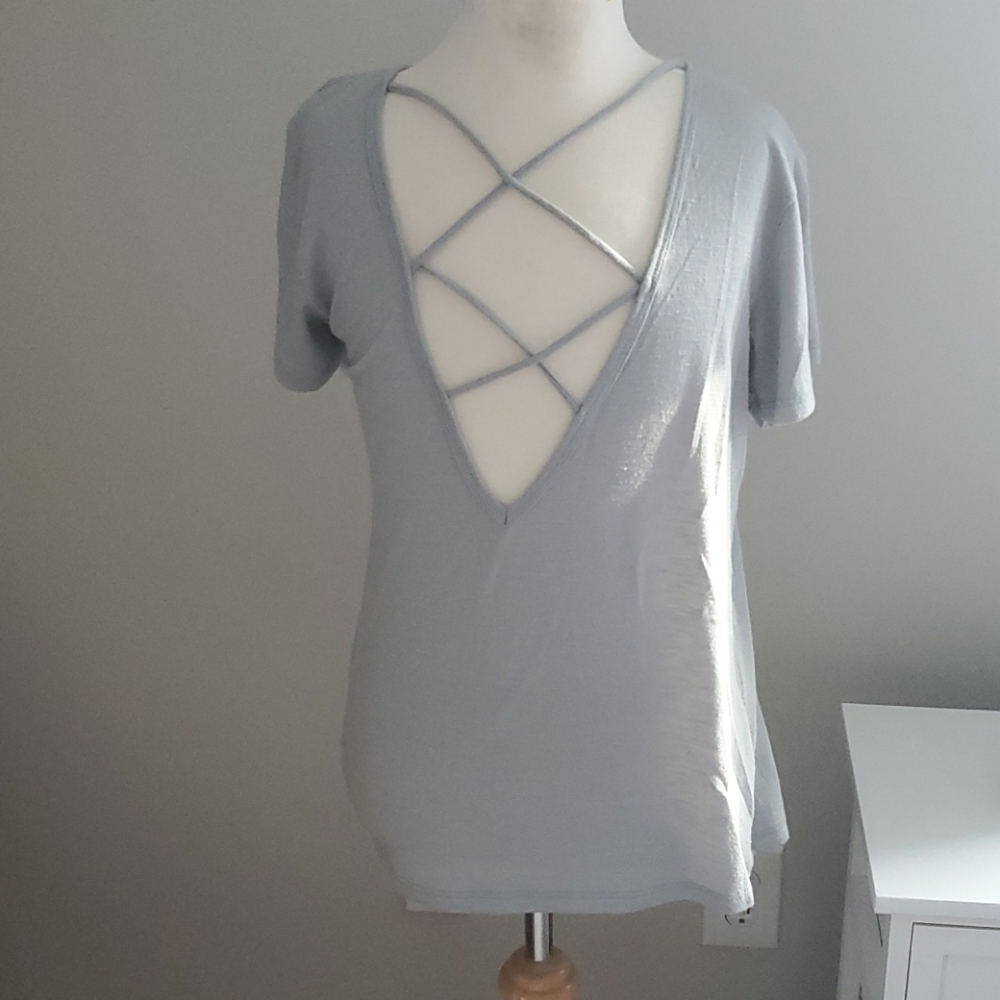 Low Cut Strappy Top